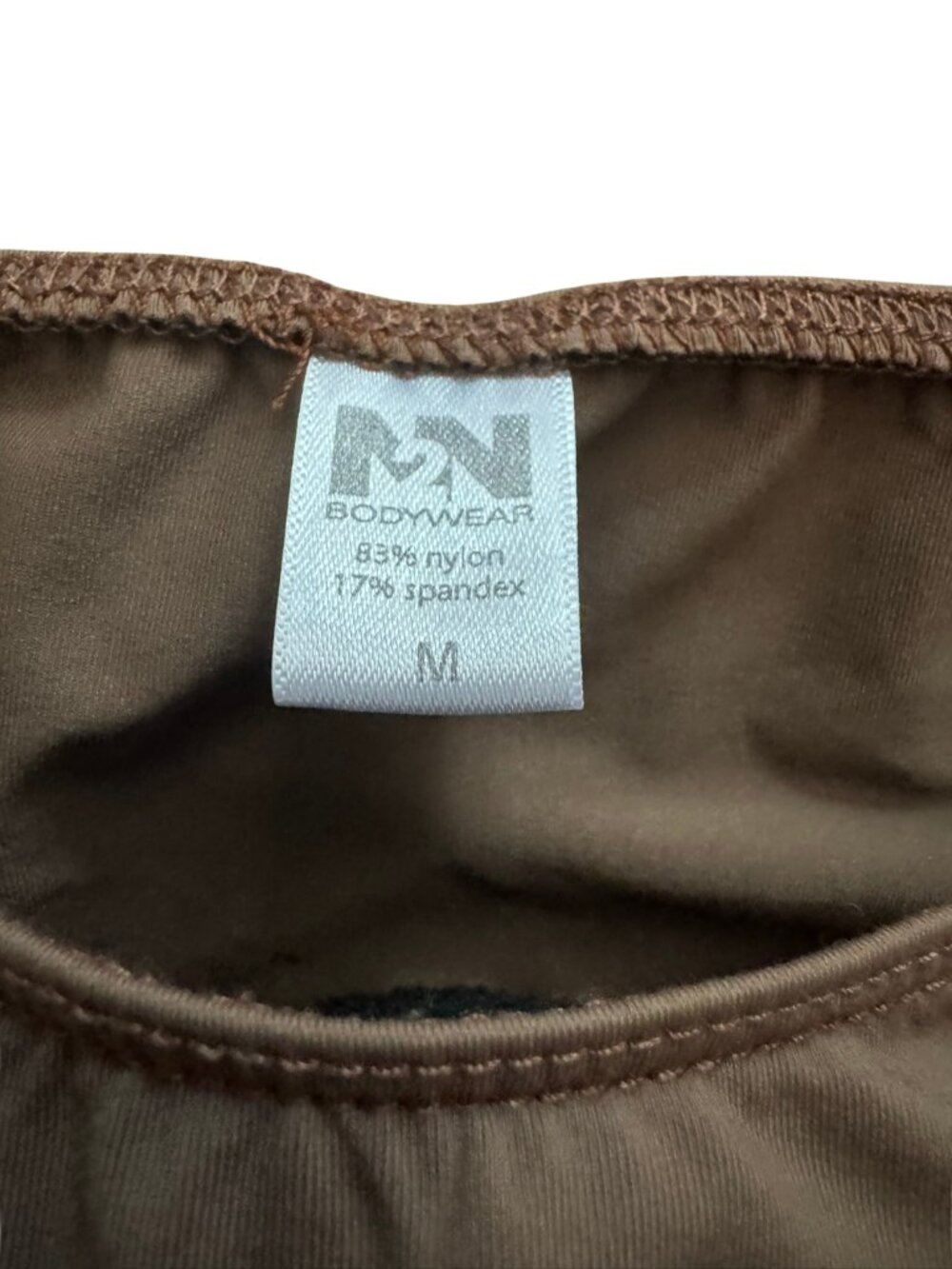 N2N Bodywear Chocolate Brown Micro Bikini Swimsuit Size M - Picture 5 of 6